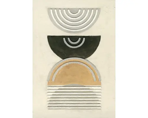 Leinwandbild Original Hemicycles 70x100 cm