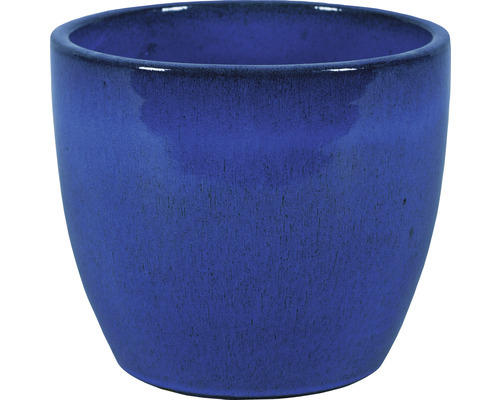 Pflanztopf Oslo Ton Ø 37 H 31 cm blau