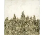 Hornbach Leinwandbild Original Gold On White I 60x60 cm