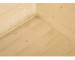 Hornbach Fußboden weka 244 x 244 cm natur