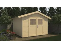 Gartenhaus weka 122 Gr. 2 inkl. Fußboden 241 x 235 cm natur