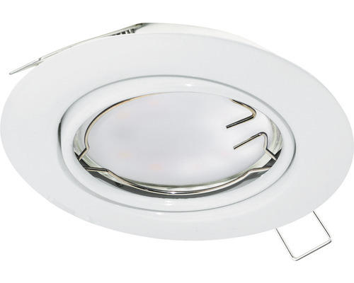 LED Einbauleuchte Eglo PENETO GU10 4,6 W 400 lm 3000 K 1-flammig Ø 87 mm weiß IP 20 1 Stück ( 94239 )