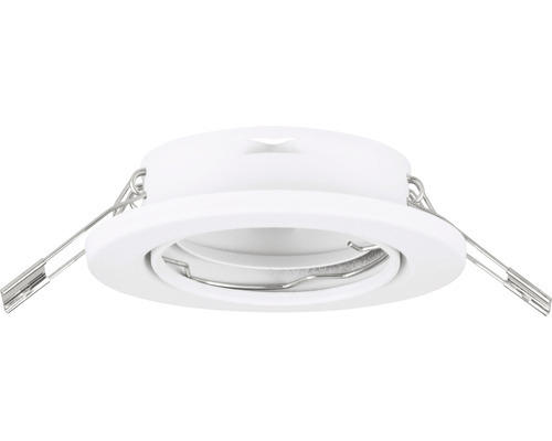 Halogen Einbauspot Eglo AGULO GU10 35 W 860 lm 2700 K 3-flammig Ø 86 mm weiß IP 20 3 Stück ( 75674 )