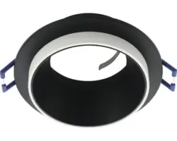 Halogen Einbauleuchte Eglo CAROSSO GU10 35 W 860 lm 2700 K 1-flammig Ø 93 mm schwarz weiß IP 20 1 Stück ( 900453 )