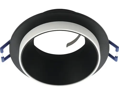 Halogen Einbauleuchte Eglo CAROSSO GU10 35 W 860 lm 2700 K 1-flammig Ø 93 mm schwarz weiß IP 20 1 Stück ( 900453 )