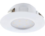 Hornbach LED Einbauleuchte Eglo PINEDA LED 4,9 W 460 lm 2700 K 1-flammig Ø 78 mm weiß IP 44 1 Stück ( 95817 )