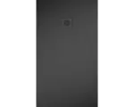 Hornbach Extraflache Rechteck-Duschwanne Jungborn Cento 140x80x2,6 cm schwarz matt