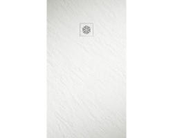 Extraflache Rechteck-Duschwanne Jungborn Cento 140x80x2,6 cm weiß matt