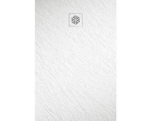 Extraflache Rechteck-Duschwanne Jungborn Cento 120x80x2,5 cm weiß matt