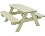 Hornbach Kinder Picknickbank MINI 90 x 90 x 45 cm