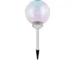 Hornbach LED Solarkugel 3-farbig Ø 200 mm 600 mAh 3 lm 2700K + RGB Farbwechsel