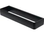 Hornbach Handtuchhalter Haceka Aline 26,1x3,6x7,6 cm schwarz matt
