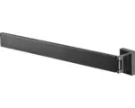 Hornbach Handtuchhalter Haceka Edge 3,6x39,2x5,4 cm schwenkbar graphit gebürstet