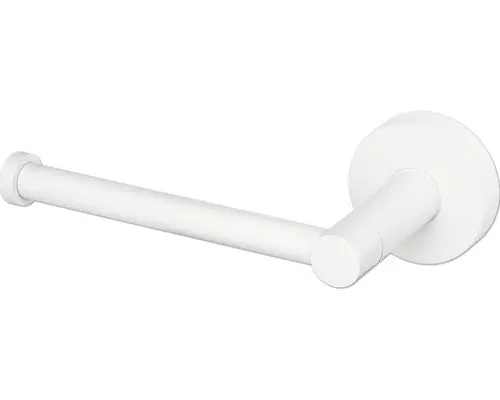Toilettenpapierhalter Haceka Kosmos Rechterwinkel ohne Deckel weiß matt