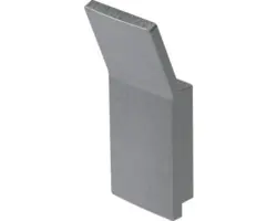 Haken Haceka Aline grau gebürstet