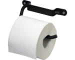 Hornbach Toilettenpapierhalter Haceka Ixi ohne Deckel schwarz matt