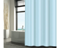 Duschvorhang MSV Romana 180x200 cm blau