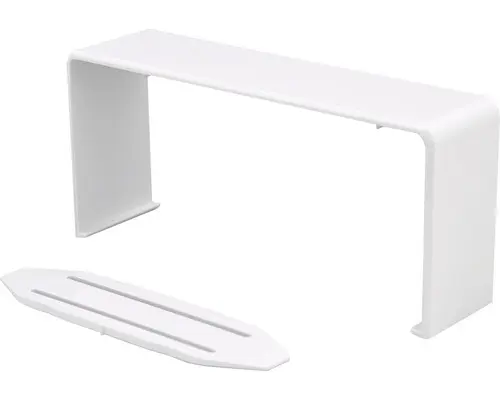 BK Brüstungskanal-Verbinder E2 2 Stk. weiß