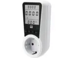 Hornbach Energiekostenmessgerät 230V-250V 3680 W mit Digitaldisplay weiß