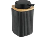 Hornbach Seifenspender Wenko Rotello schwarz/bambus