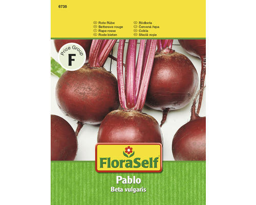 Rote Rübe 'Pablo' FloraSelf F1 Hybride Gemüsesamen