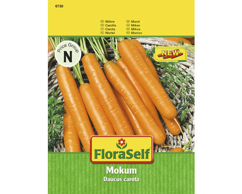 Karotte 'Mokum' FloraSelf F1 Hybride Gemüsesamen