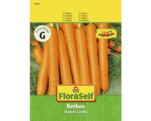 Karotte 'Berkos' FloraSelf F1 Hybride Gemüsesamen