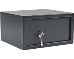 Möbeltresor Rottner Jupiter 2 DB, mit Doppelbart-Sicherheitsschloss, anthrazit