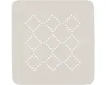 Hornbach Duscheinlage Spirella Alaska 55x55 cm taupe