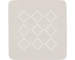 Duscheinlage Spirella Alaska 55x55 cm taupe