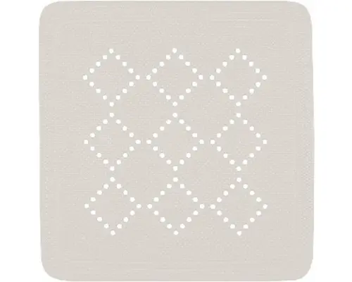 Duscheinlage Spirella Alaska 55x55 cm taupe