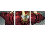 Hornbach Leinwandbild Iron Man Classic 3er-Set 3x 30x30 cm