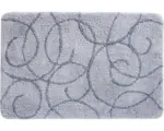 Hornbach Badteppich Spirella Loop 90x60 cm grau