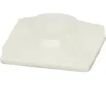 Hornbach Sockel für Kabelbinder 19x19 mm, 10 Stk., weiß