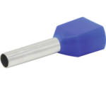Hornbach Aderendhülse E16I doppelt, isoliert, 2,5 mm² blau, 10 Stk.