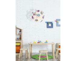 Kinderzimmerlampe Globo LURRA E14 40 W 4-flammig IP 20 weiß ( 15734 )