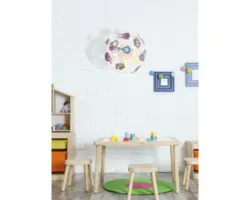 Kinderzimmerlampe Globo LURRA E14 40 W 4-flammig IP 20 weiß ( 15734 )