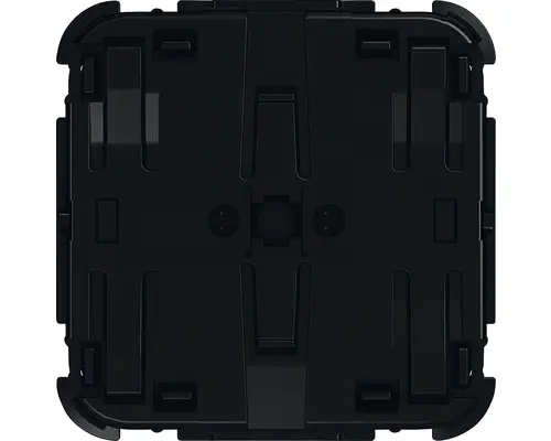 Bedienelement flex 2-fach (62721-WL) schwarz