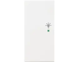 Wippe mit Symbol flex Future Linear 2-fach (6231-21-84) studioweiß