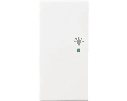 Wippe mit Symbol flex Future Linear 2-fach (6231-21-84) studioweiß