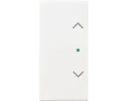 Wippe mit Symbol Jalousie Future Linear 2-fach (6232-20-84) studioweiß