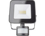 Hornbach LED Außenleuchte Nedis® SmartLife 20 W 1500 lm 3000-6500 K mit Bewegungssensor Wi-Fi schwarz