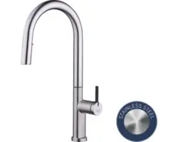 Küchenarmatur mit Handbrause KEO Kawai Pefect Slide edelstahl