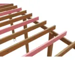 Hornbach Schneelasterhöhung SKAN HOLZ auf 2,0 kN/m² für Carport Spreewald 585 x 741 cm nussbaum