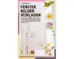 Hornbach Fensterbilder Vorlagen, BLOOM & GROW, 8x Vorlagen in 52x73 cm,1x Kreidemarker
