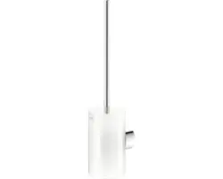 WC-Bürstengarnitur Keuco Reva chrom weiß glänzend