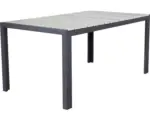 Hornbach Esstisch Gartentisch SenS-Line garden furniture 160 x 90 x 74 cm Aluminium grau
