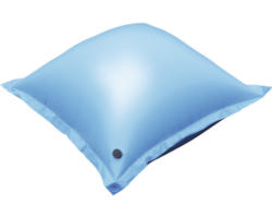 Winterkissen 100x100 cm Kunststoff blau