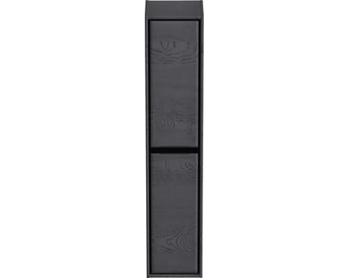 Hochschrank Sanox Loft 170x40x35 cm rechts black oak