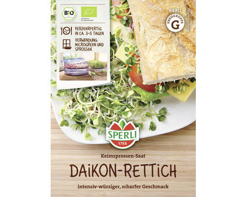 Keimsprossen Sperli Daikon-Rettich